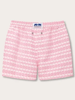 Boys Camel Mirage Pink Staniel Swim Trunks