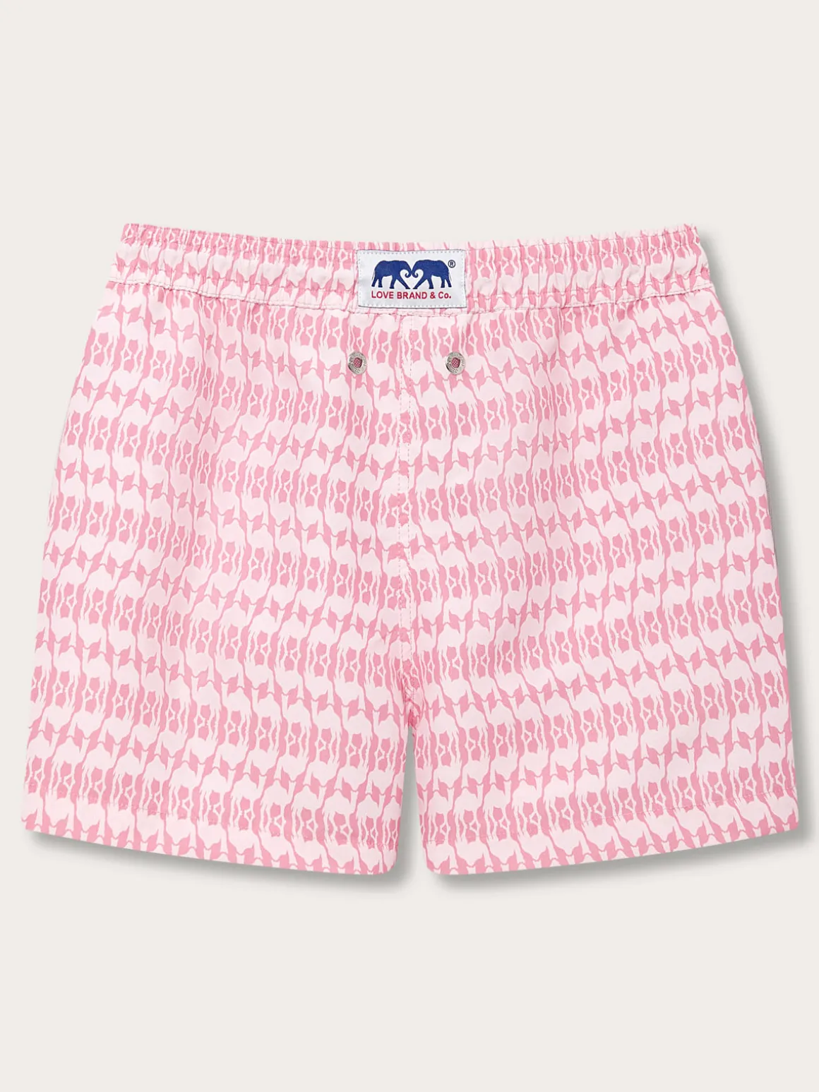 Boys Camel Mirage Pink Staniel Swim Trunks