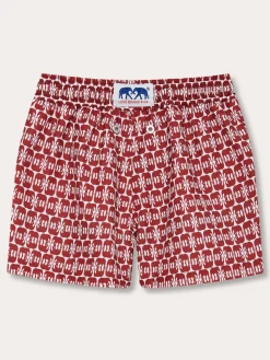 Boys Elephants of India Staniel Swim Trunks