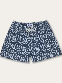 Boys Island Camo Staniel Swim Shorts