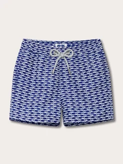 Boys Pine Cay Fish Staniel Swim Trunks
