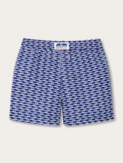 Boys Pine Cay Fish Staniel Swim Trunks