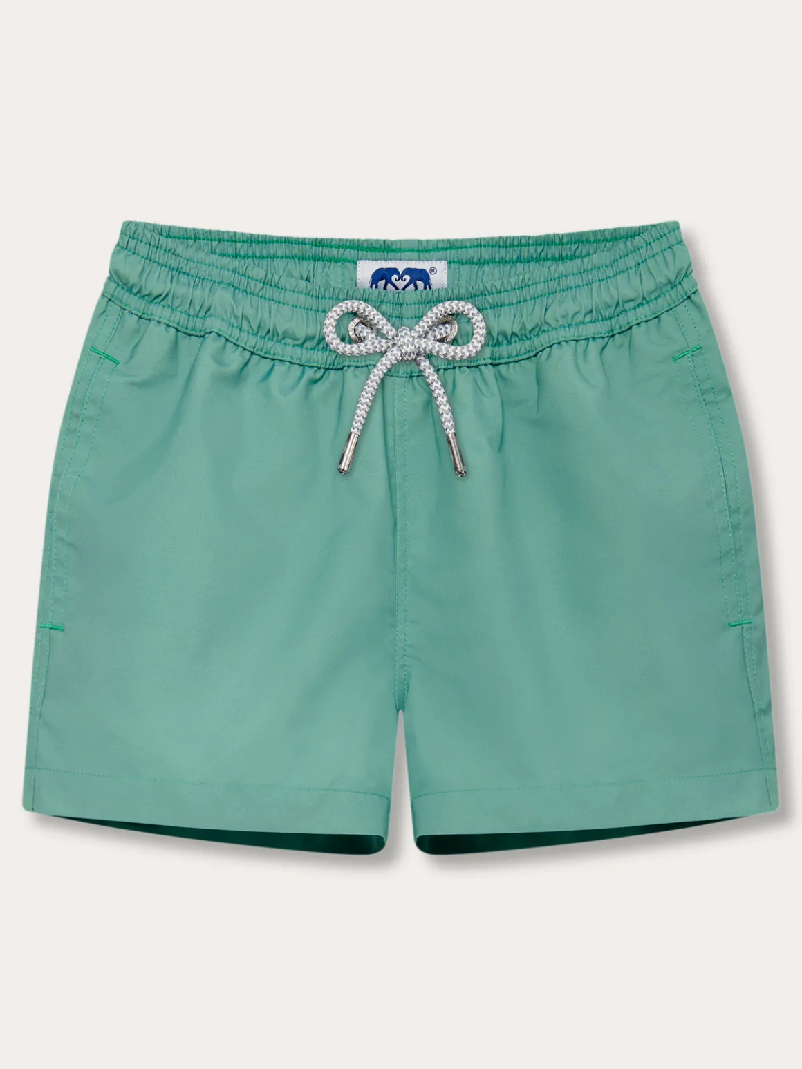Boys Riviera Green Staniel Swim Trunks