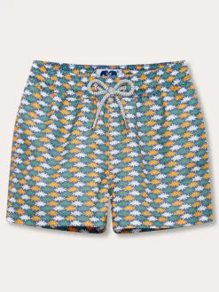 Boys Sea Flowers Staniel Swim Trunks