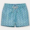 Boys Seahorses and Orcas Staniel Swim Trunks