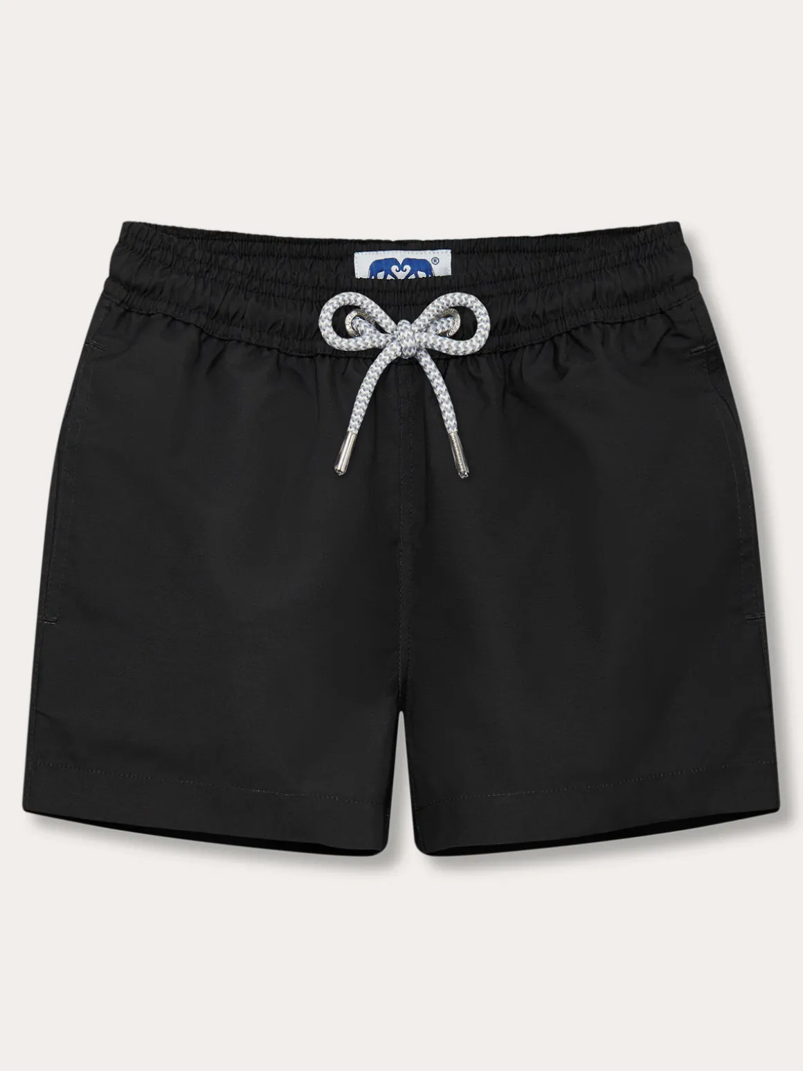 Boys Volcanic Black Staniel Swim Trunks