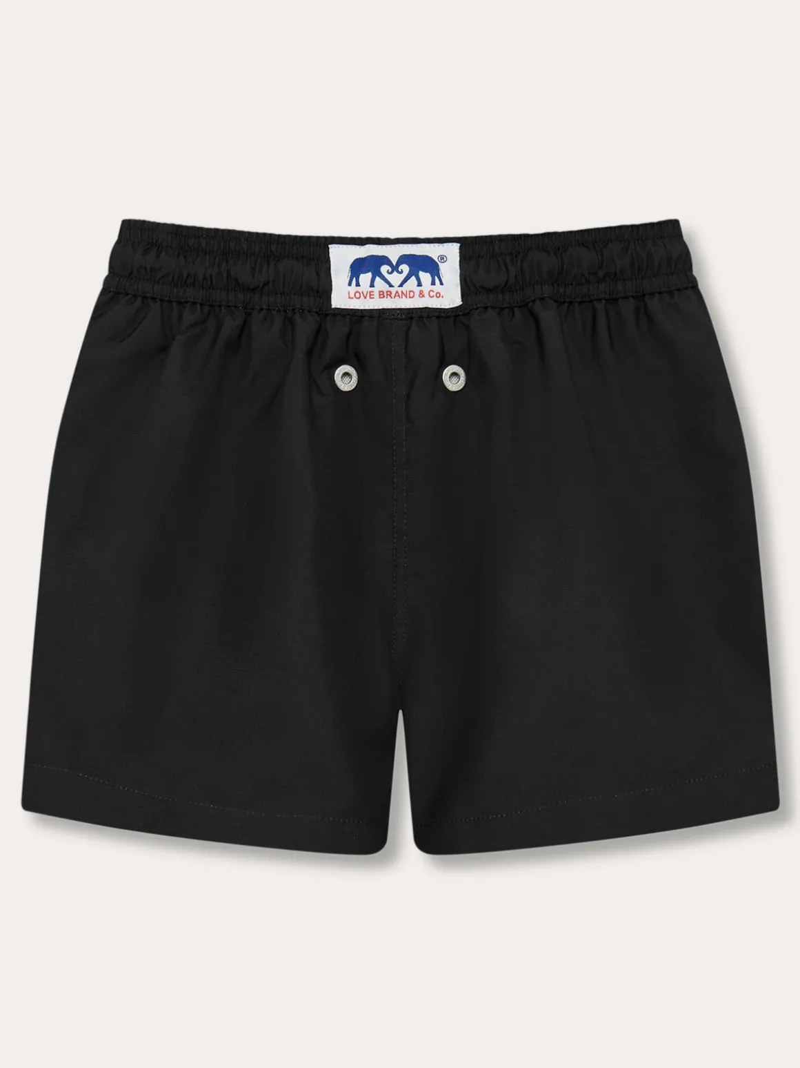Boys Volcanic Black Staniel Swim Trunks