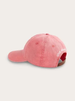 Coral Crisby Cap with Vegan Leather Strap