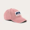 Coral Rose Cap with Vegan Leather Strap