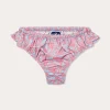 Girls Crazy Coral Calabash Bikini Bottoms