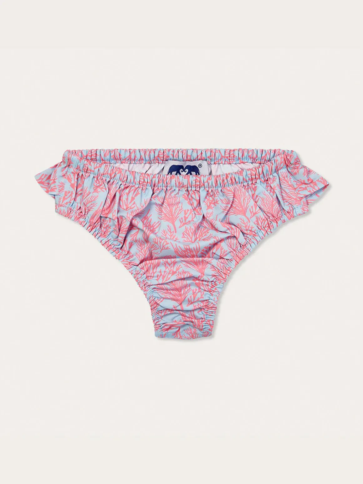 Girls Crazy Coral Calabash Bikini Bottoms