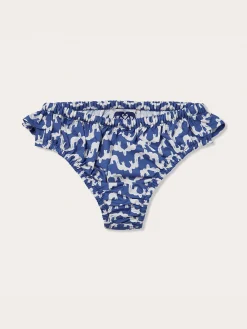 Girls Elephant Palace Blue Calabash Bikini Bottoms