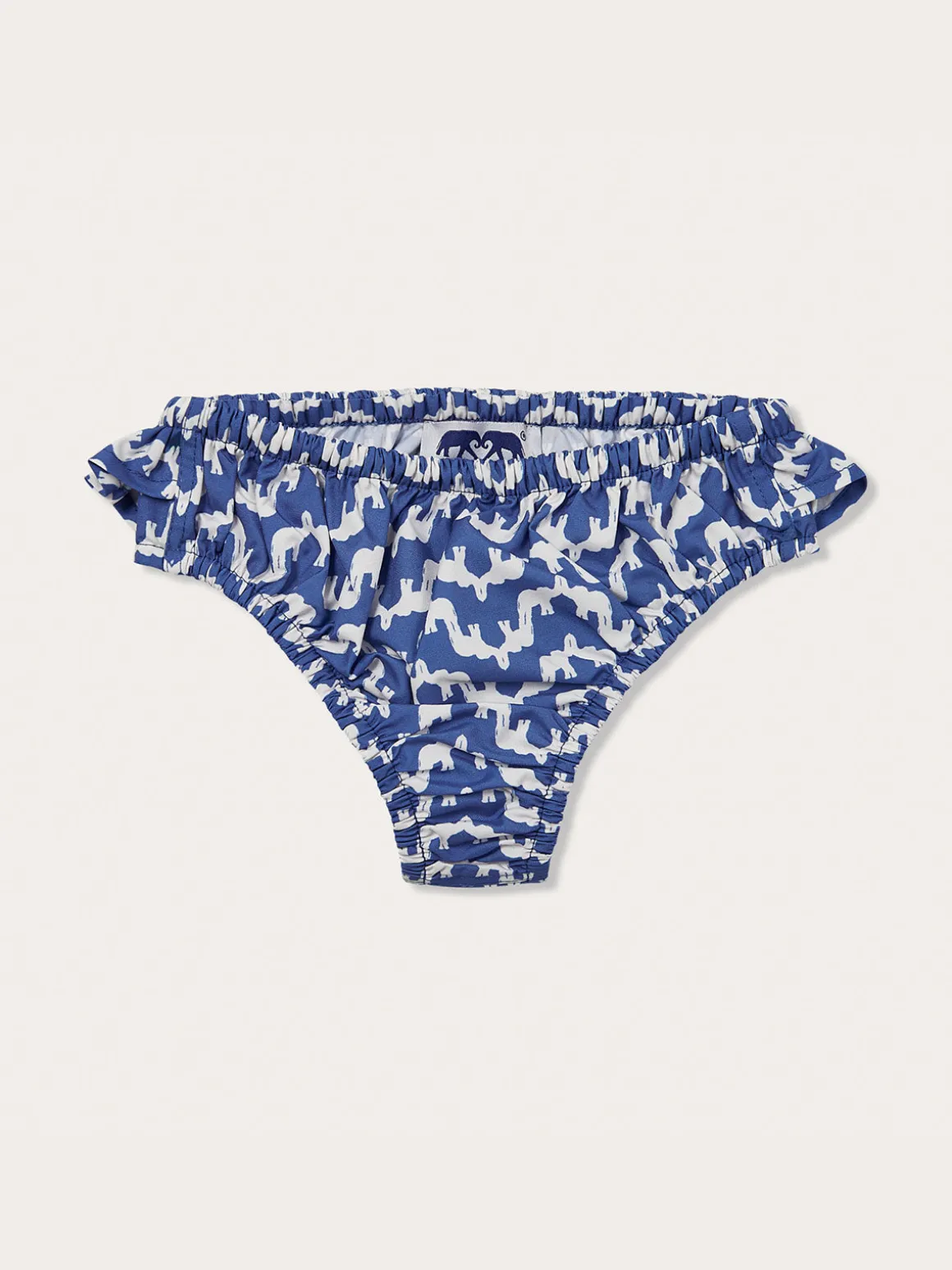 Girls Elephant Palace Blue Calabash Bikini Bottoms