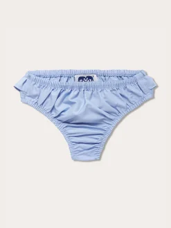 Girls Sky Blue Calabash Bikini Bottoms
