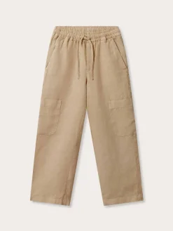 Kids Coconut Eleuthera Linen Trousers