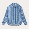 Kids Elephant Palace Blue Abaco Linen Shirt