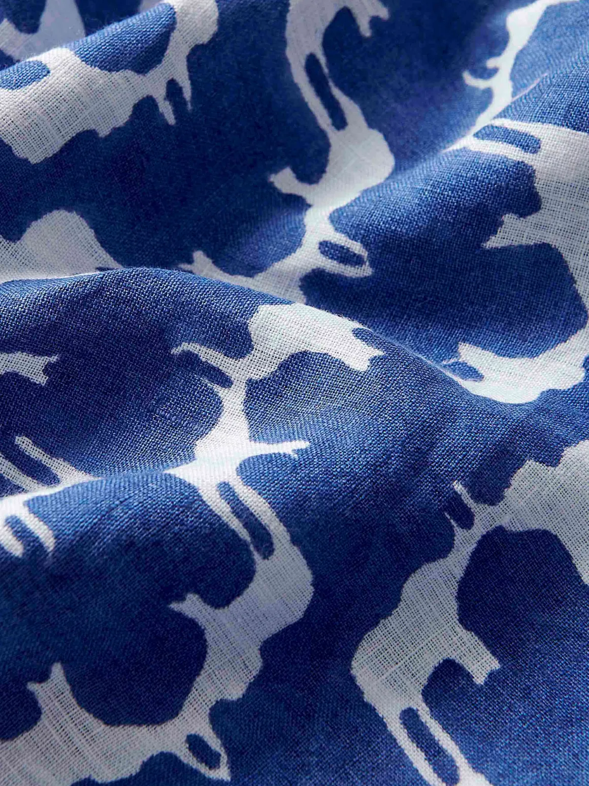 Kids Elephant Palace Blue Eleuthera Linen Trousers