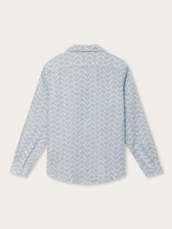 Kids Elephant Palace Sky Abaco Linen Shirt