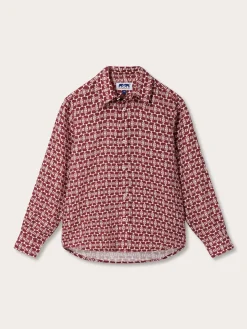 Kids Elephants of India Abaco Linen Shirt