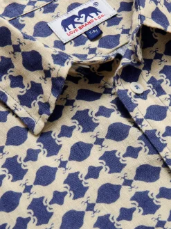 Kids Eye Of The Tiger Abaco Linen Shirt