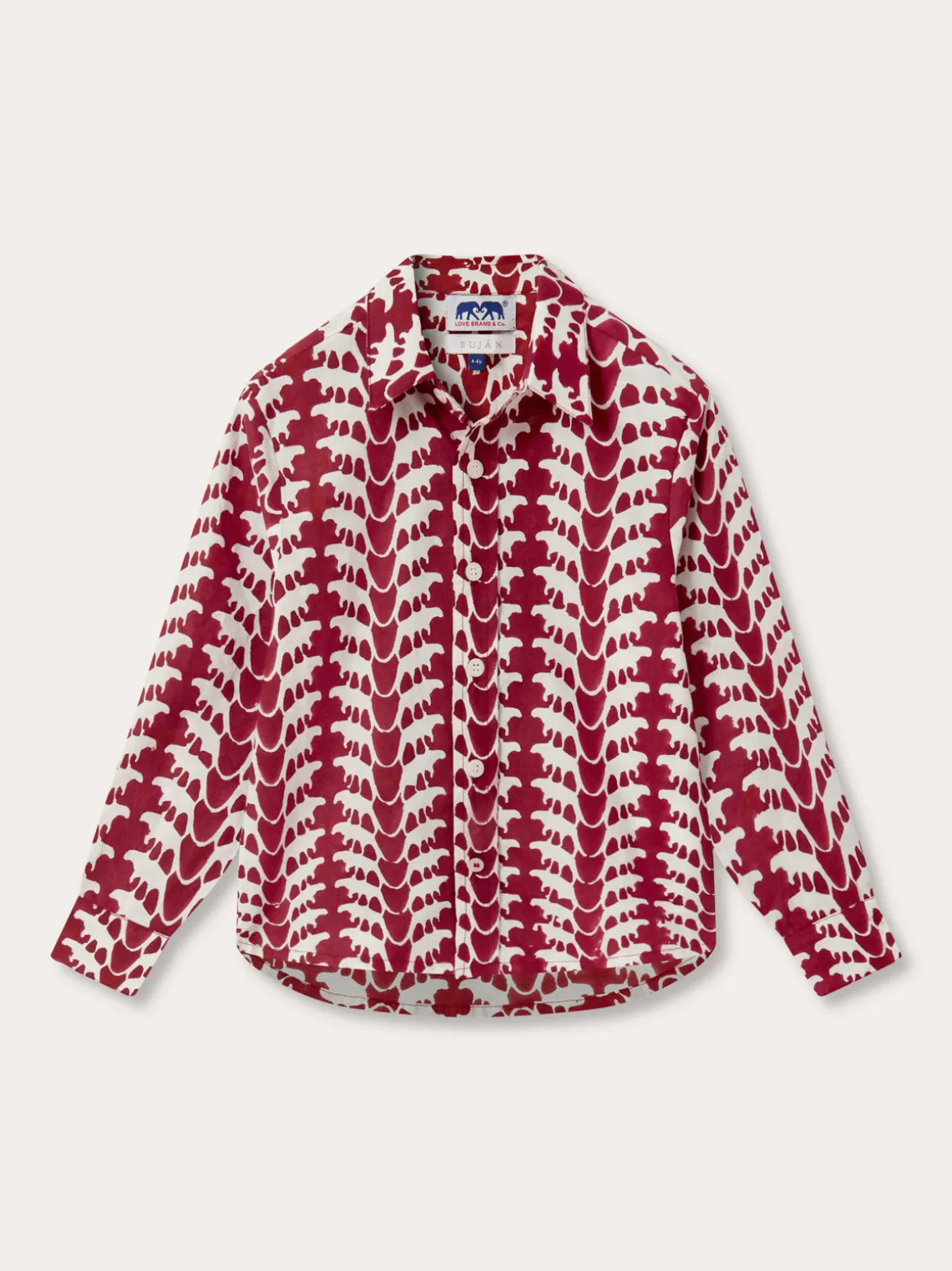 Kids Lurking Leopards Abaco Cotton Shirt