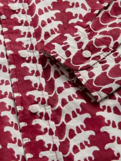 Kids Lurking Leopards Abaco Cotton Shirt