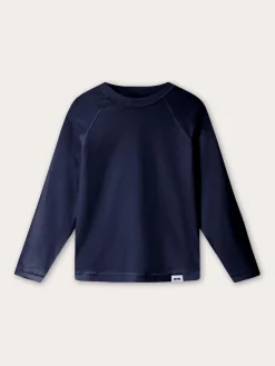 Kids Navy Blue Harbour Rash Vest
