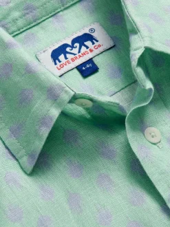 Kids Palm Days Abaco Linen Shirt