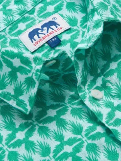 Kids Palm Eagle Abaco Linen Shirt