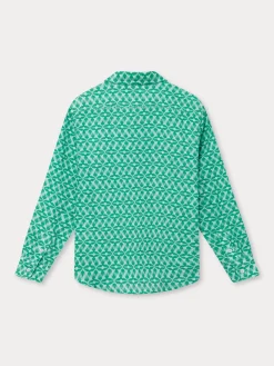 Kids Palm Eagle Abaco Linen Shirt