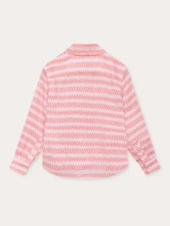 Kids Roseate Spoonbill Abaco Linen Shirt