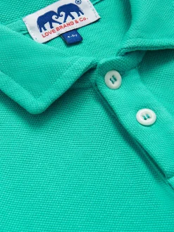 Kids Sicilian Green Pensacola Polo Shirt
