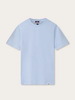 Kids Sky Blue Lockhart Cotton T-Shirt