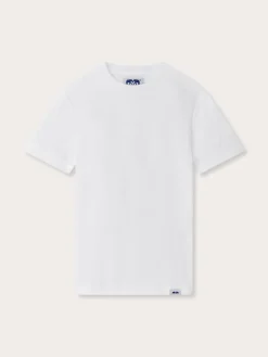 Kids White Russell Terry T-Shirt