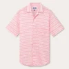 Men's Camel Mirage Pink Arawak Linen Shirt
