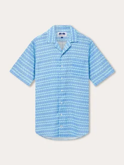 Men's Camel Mirage Sky Arawak Linen Shirt