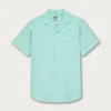 Men's Cay Green Arawak Linen Shirt