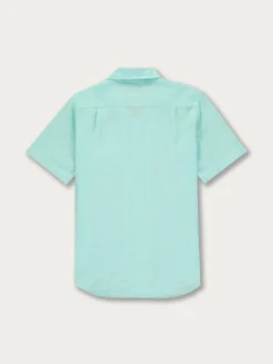 Men's Cay Green Arawak Linen Shirt
