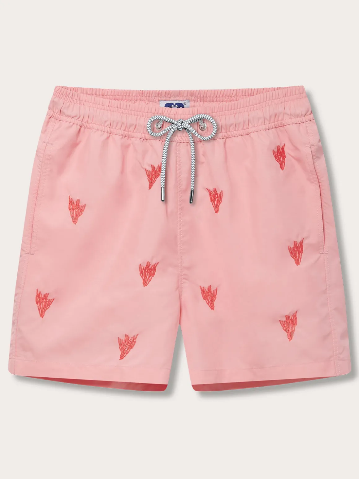 Men's Coral Colony Embroidered Staniel Swim Trunks