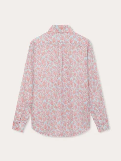 Men's Crazy Coral Abaco Linen Shirt