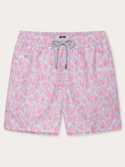 Men's Crazy Coral Swim Trunks