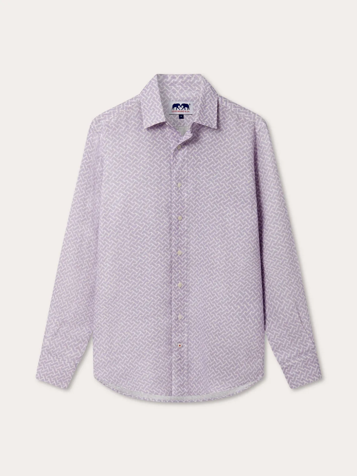 Men's Crazy Maze Abaco Linen Shirt