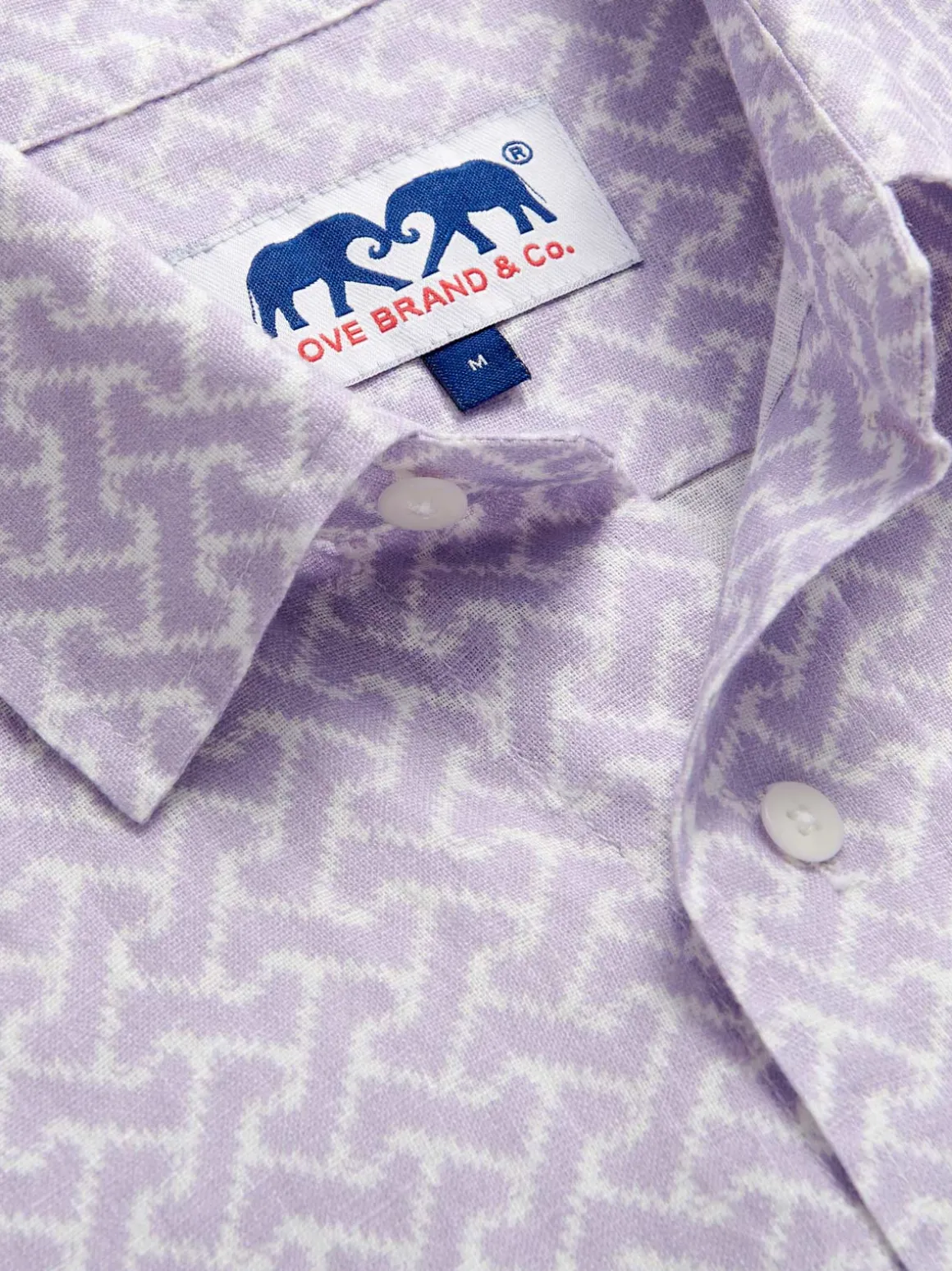 Men's Crazy Maze Abaco Linen Shirt