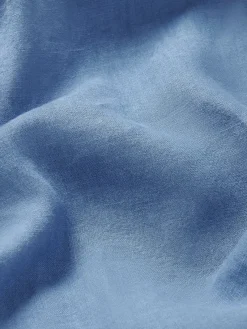 Men's Deep Blue Eleuthera Linen Trousers