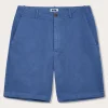 Men's Deep Blue Harvey Cotton Shorts