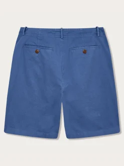 Men's Deep Blue Harvey Cotton Shorts