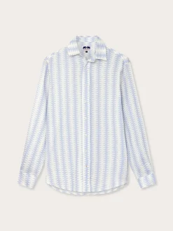 Men's Dishy Fishy Abaco Linen Shirt