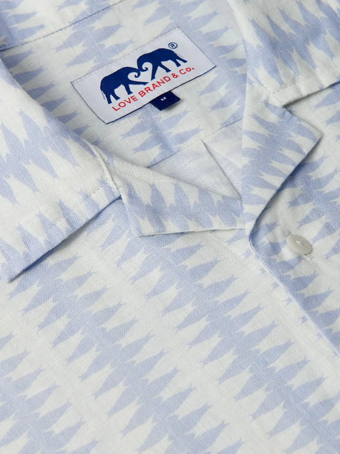 Men's Dishy Fishy Arawak Linen Shirt