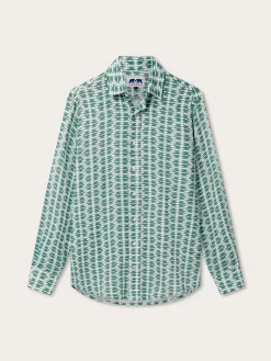 Men's Dolphins of Greece Abaco Linen Shirt