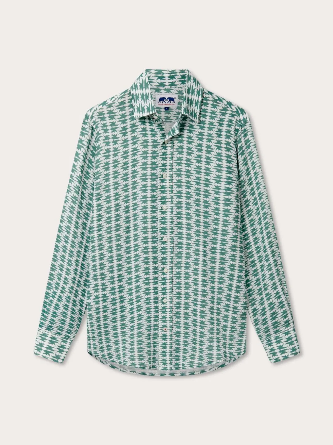 Men's Dolphins of Greece Abaco Linen Shirt
